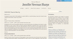 Desktop Screenshot of blog.jnslawoffices.com